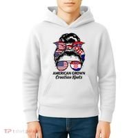 American Grown Croatian Roots Croatia Kids Hoodie thumb 4