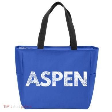 Aspen Gift Colorado Skiing Tote Bag