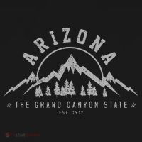 Arizona Grand Canyon State Est. 1912 Mountains Nature Gift Women's Hoodie thumb 2