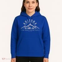 Arizona Grand Canyon State Est. 1912 Mountains Nature Gift Hoodie thumb 5