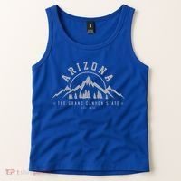 Arizona Grand Canyon State Est. 1912 Mountains Nature Gift Tank Top thumb 2