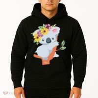 Australian Gift Cute Koala Bear Hoodie thumb 2