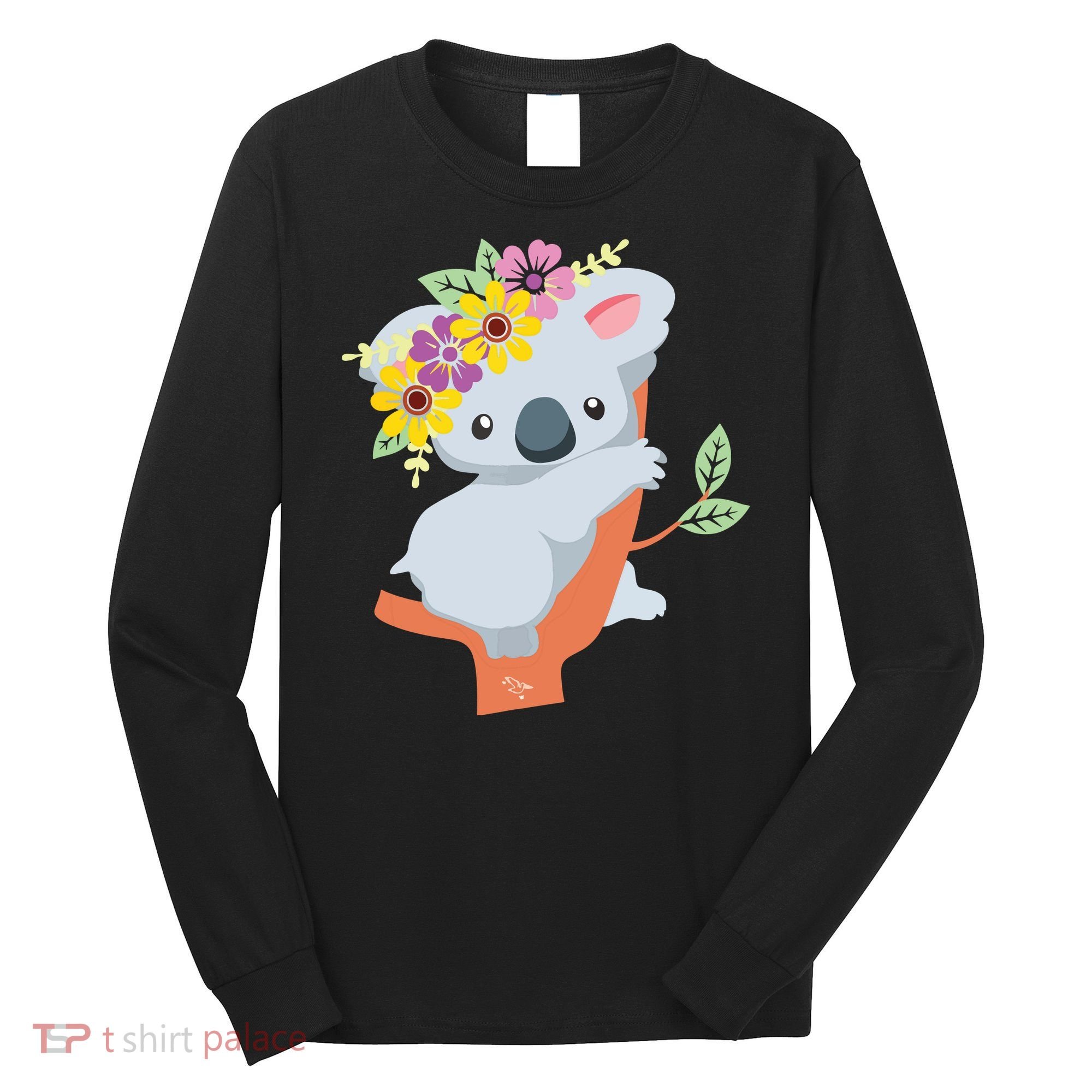 Australian Gift Cute Koala Bear Long Sleeve Shirt
