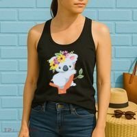 Australian Gift Cute Koala Bear Women's Tank Top thumb 2