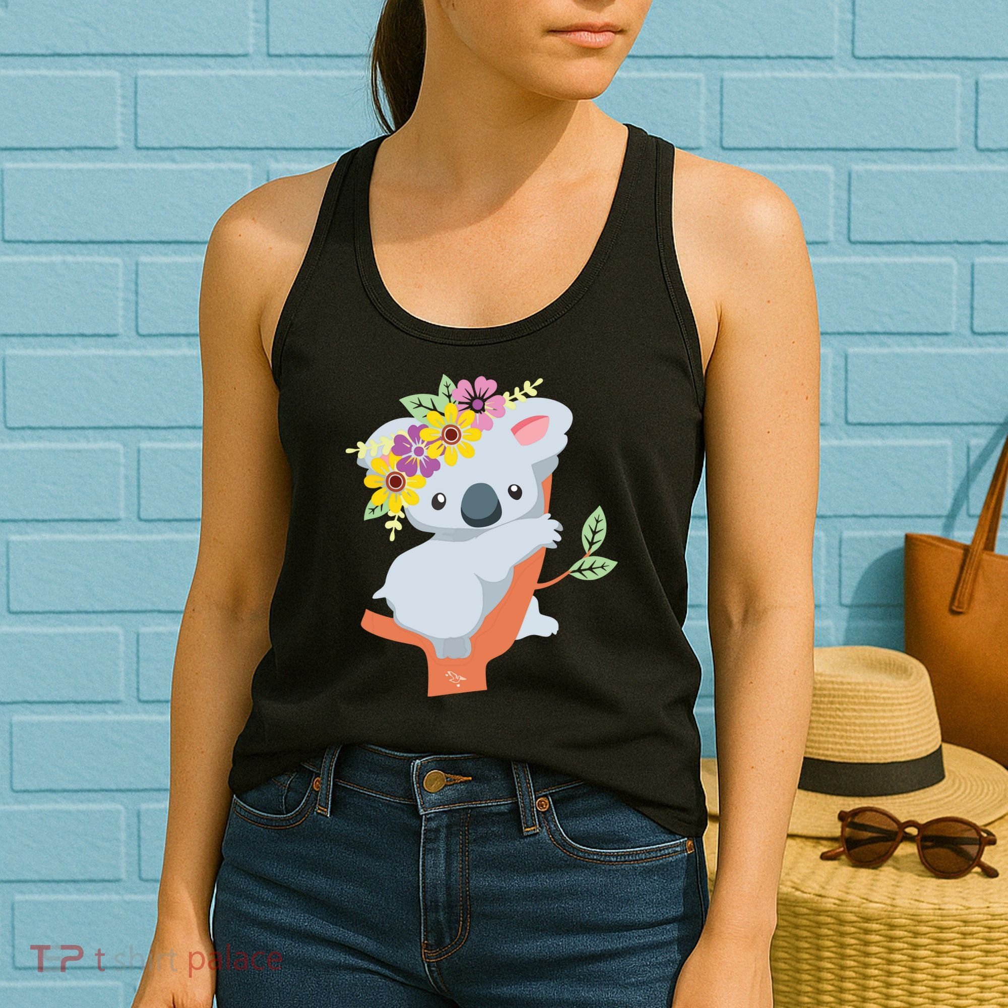 Australian Gift Cute Koala Bear Women's Tank Top