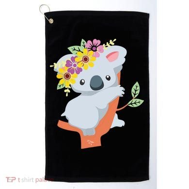 Australian Gift Cute Koala Bear Golf Towel