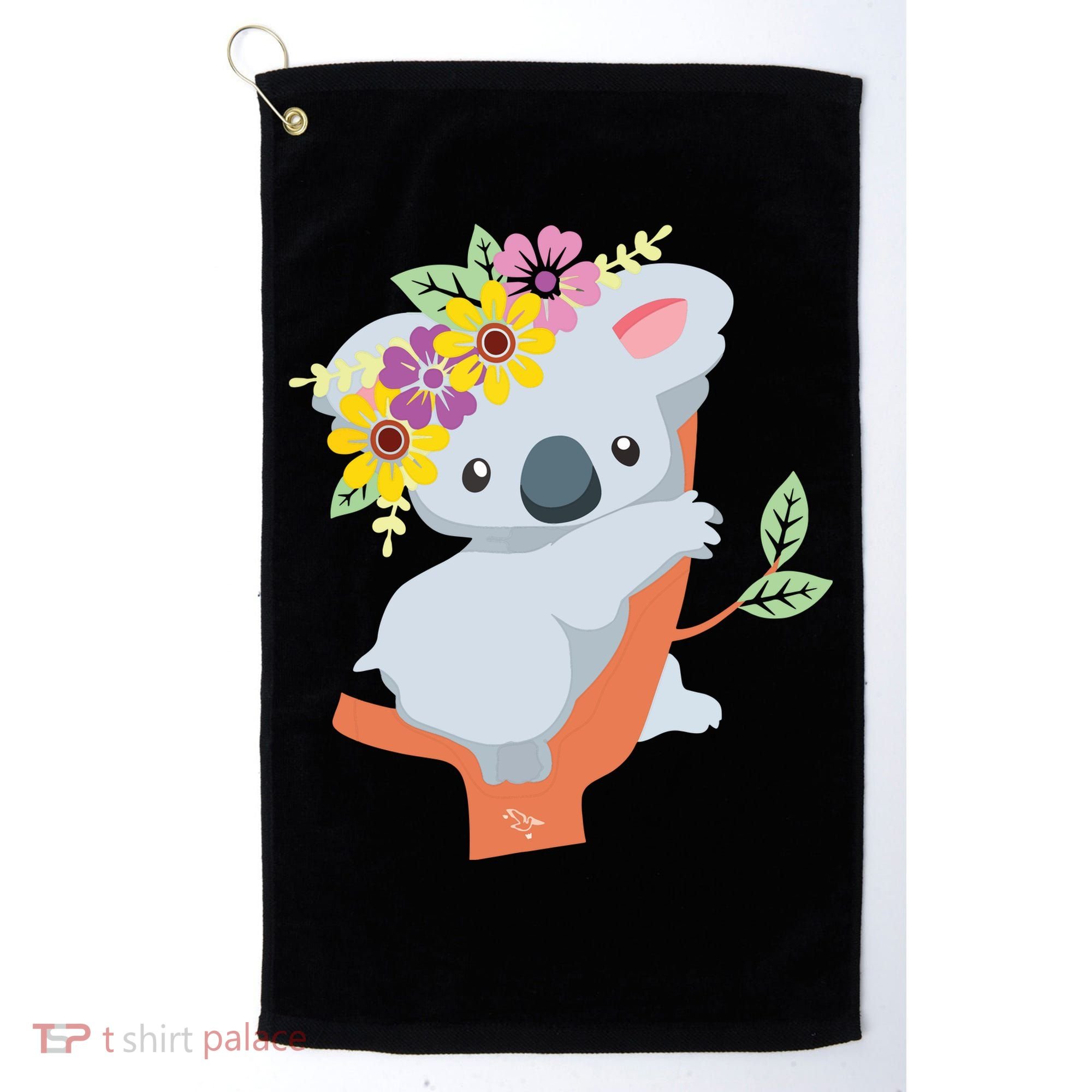 Australian Gift Cute Koala Bear Golf Towel
