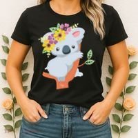 Australian Gift Cute Koala Bear Women's T-Shirt thumb 2
