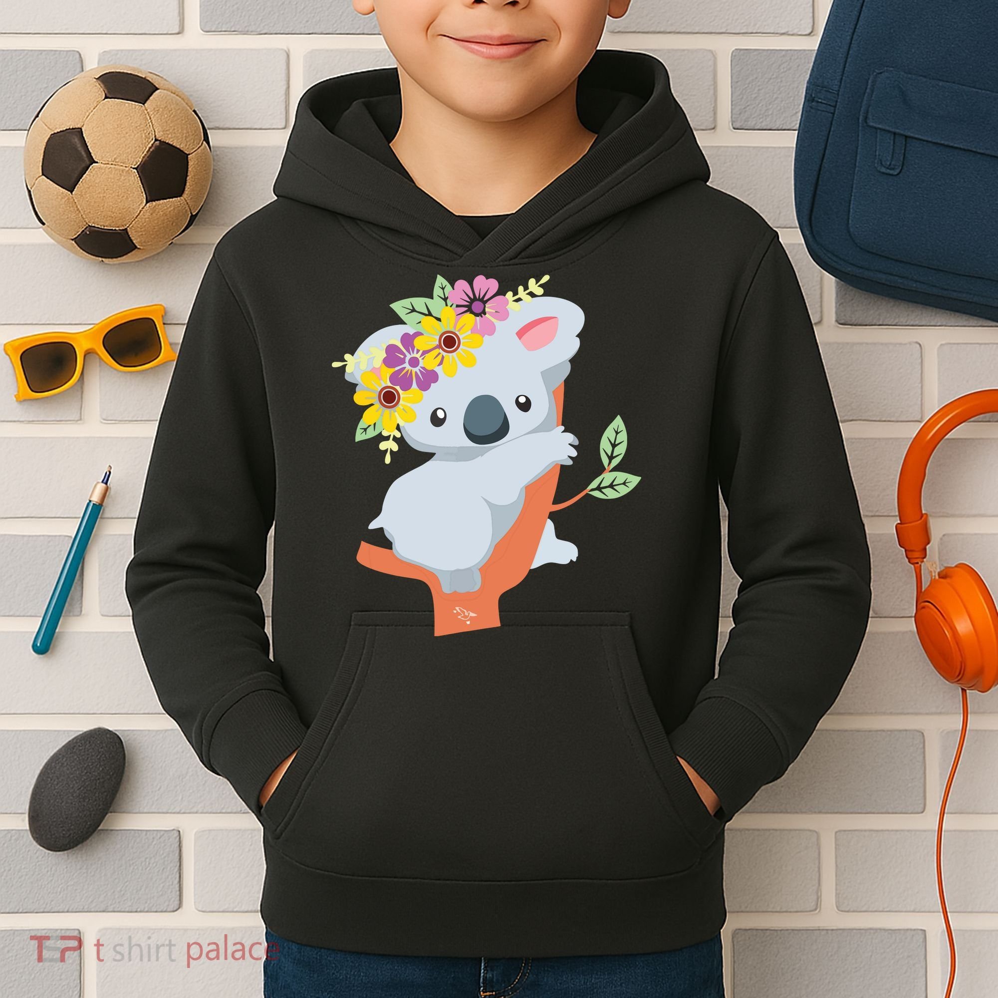 Australian Gift Cute Koala Bear Kids Hoodie