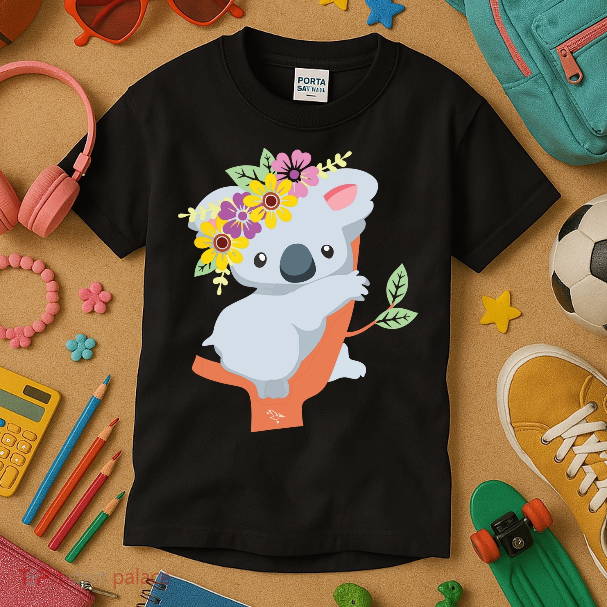 Australian Gift Cute Koala Bear Kids T-Shirt