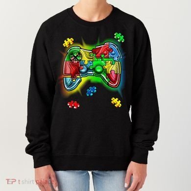 Autism Gamer Controller Women's Sweatshirt