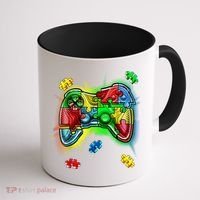 Autism Gamer Controller Coffee Mug thumb 1
