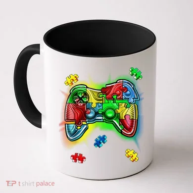 Autism Gamer Controller Coffee Mug