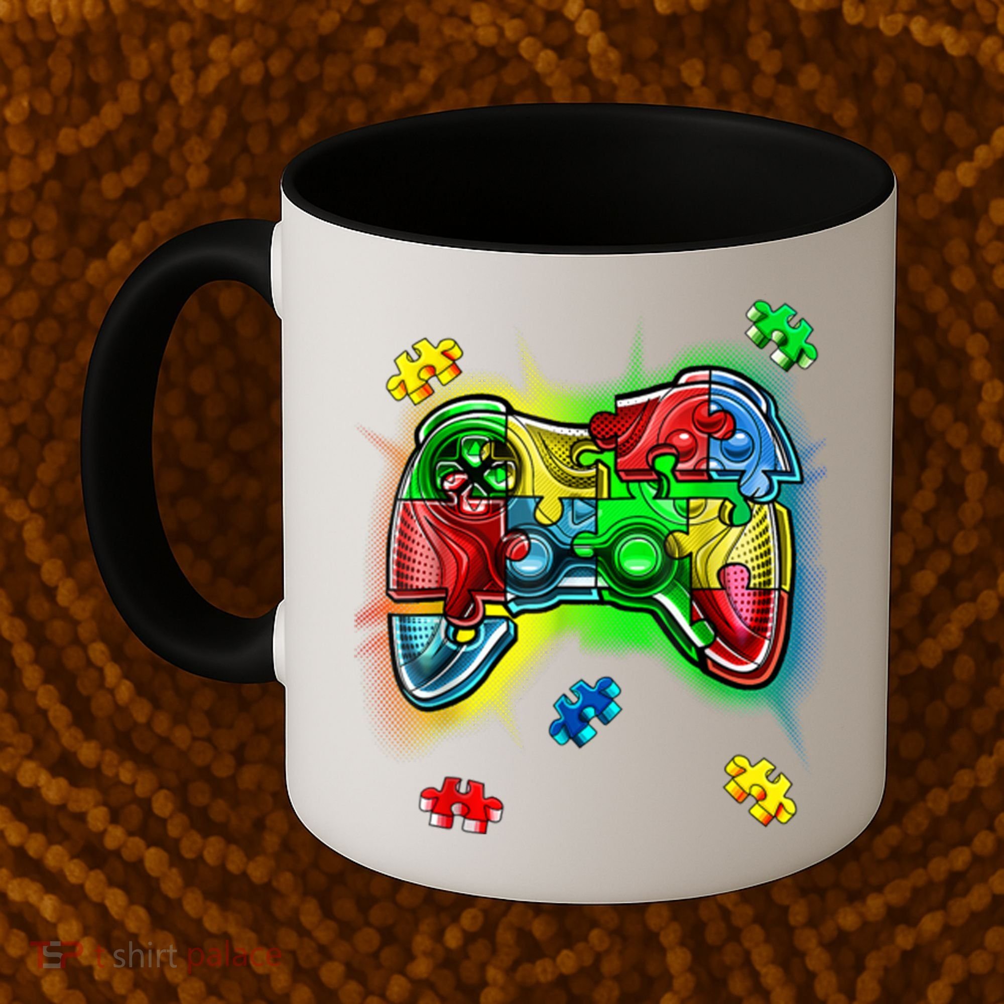 Autism Gamer Controller Coffee Mug