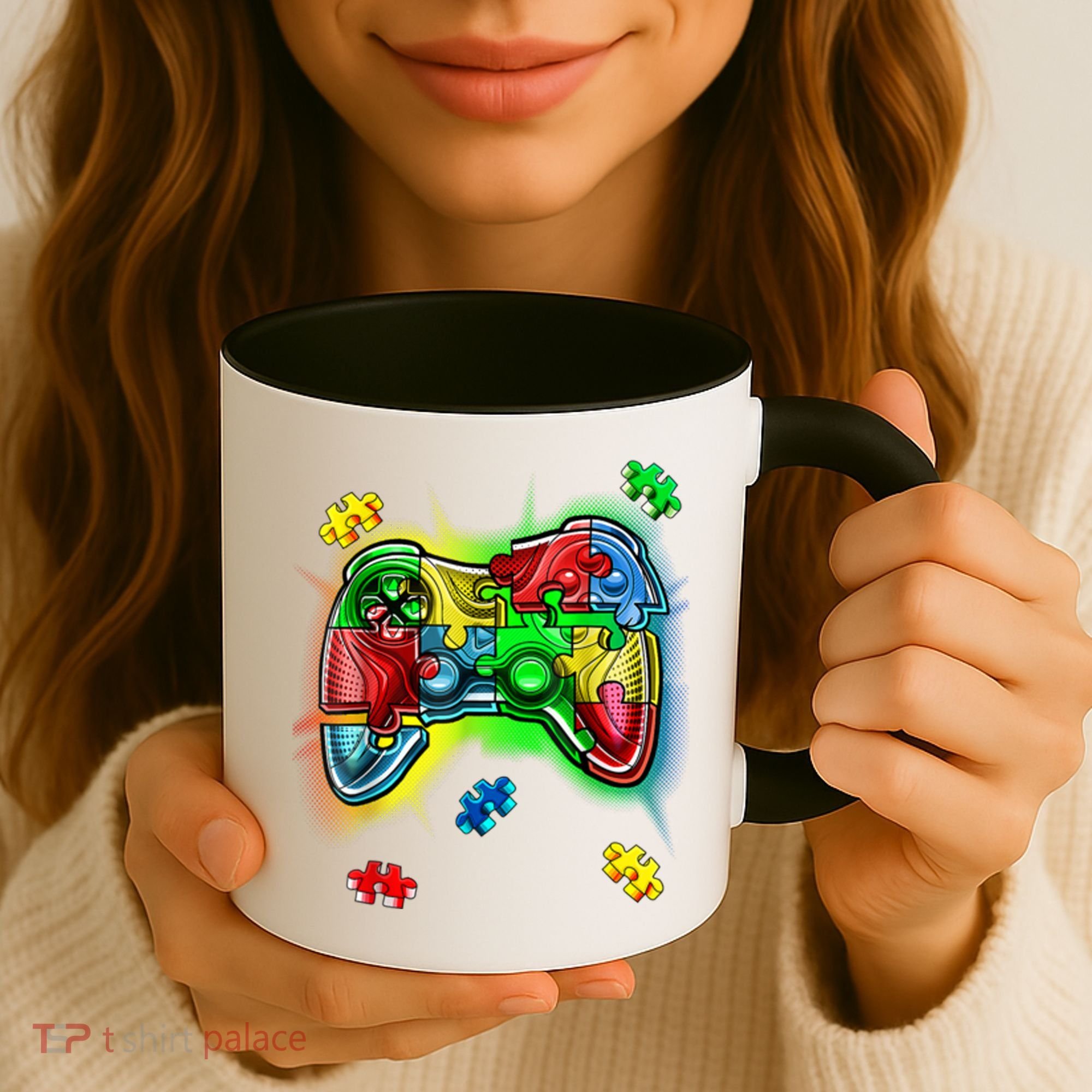 Autism Gamer Controller Coffee Mug