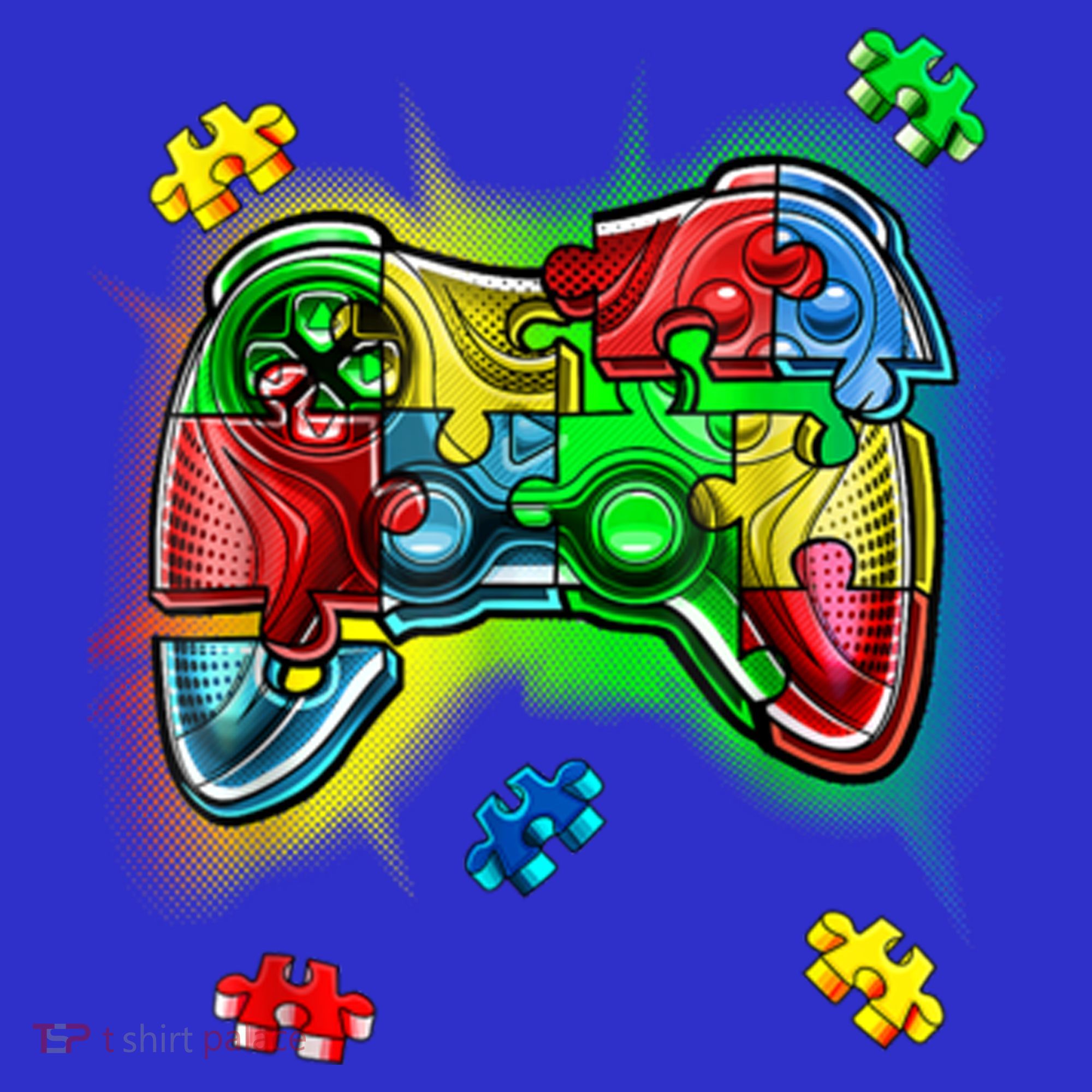 Autism Gamer Controller Apron