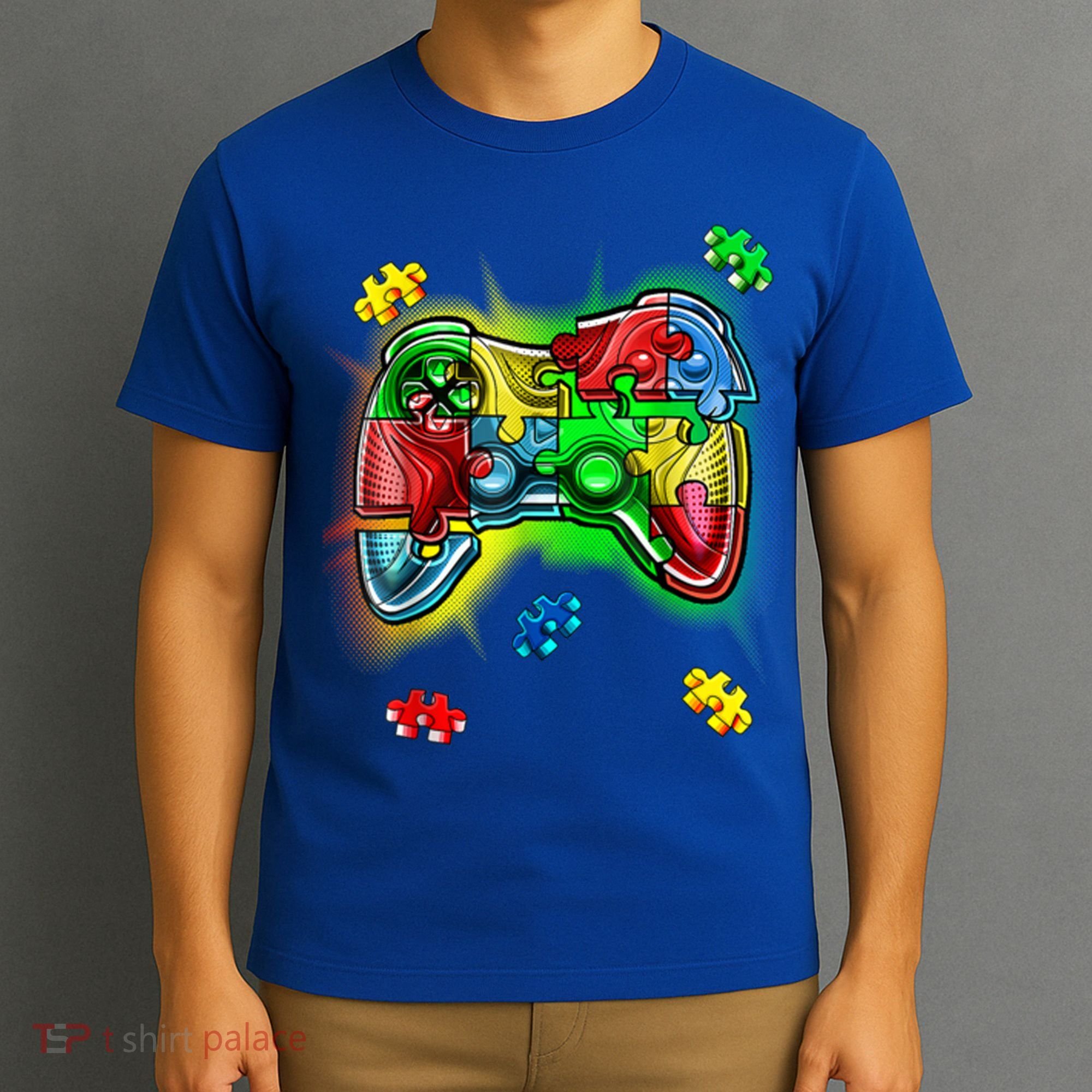 Autism Gamer Controller T-Shirt