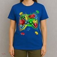 Autism Gamer Controller T-Shirt thumb 4