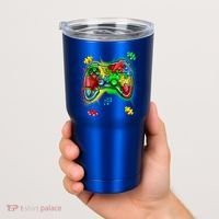 Autism Gamer Controller Tumbler thumb 2