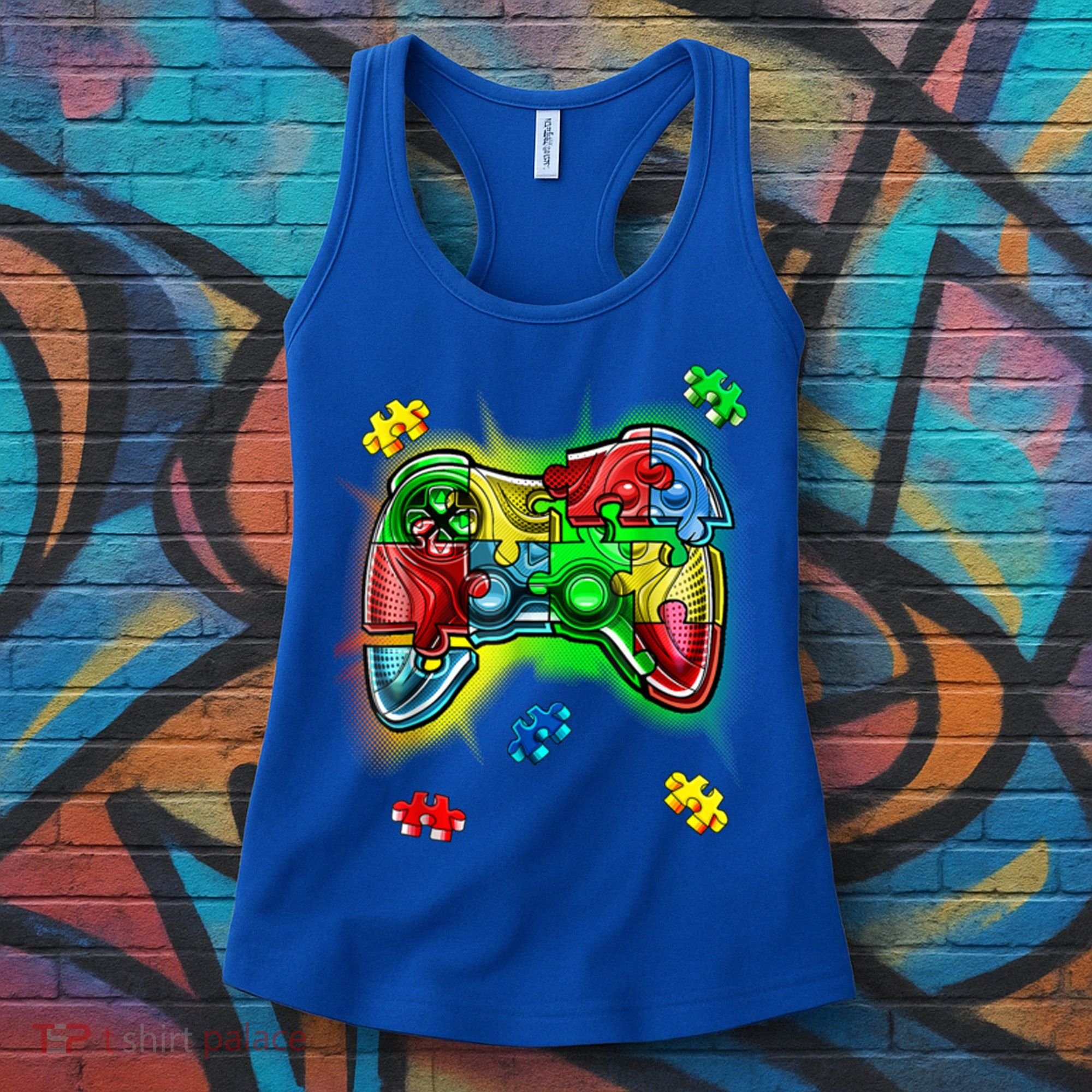 Autism Gamer Controller Women's Tank Top