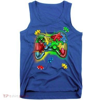 Autism Gamer Controller Tank Top