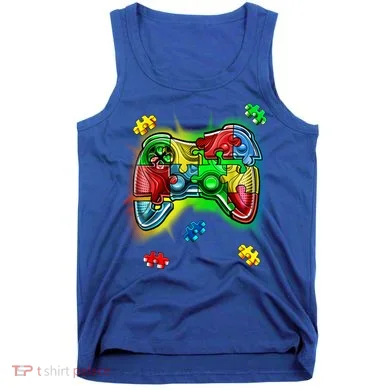 Autism Gamer Controller Tank Top