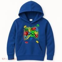 Autism Gamer Controller Kids Hoodie thumb 0