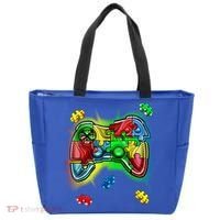 Autism Gamer Controller Tote Bag thumb 0