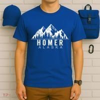 Alaska Gifgift Cool Gift Homer Alaska Gift T-Shirt thumb 6