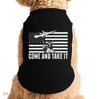 Anti Gun Control Ammo Flag T 2nd Amendment Doggie Tank thumb 0