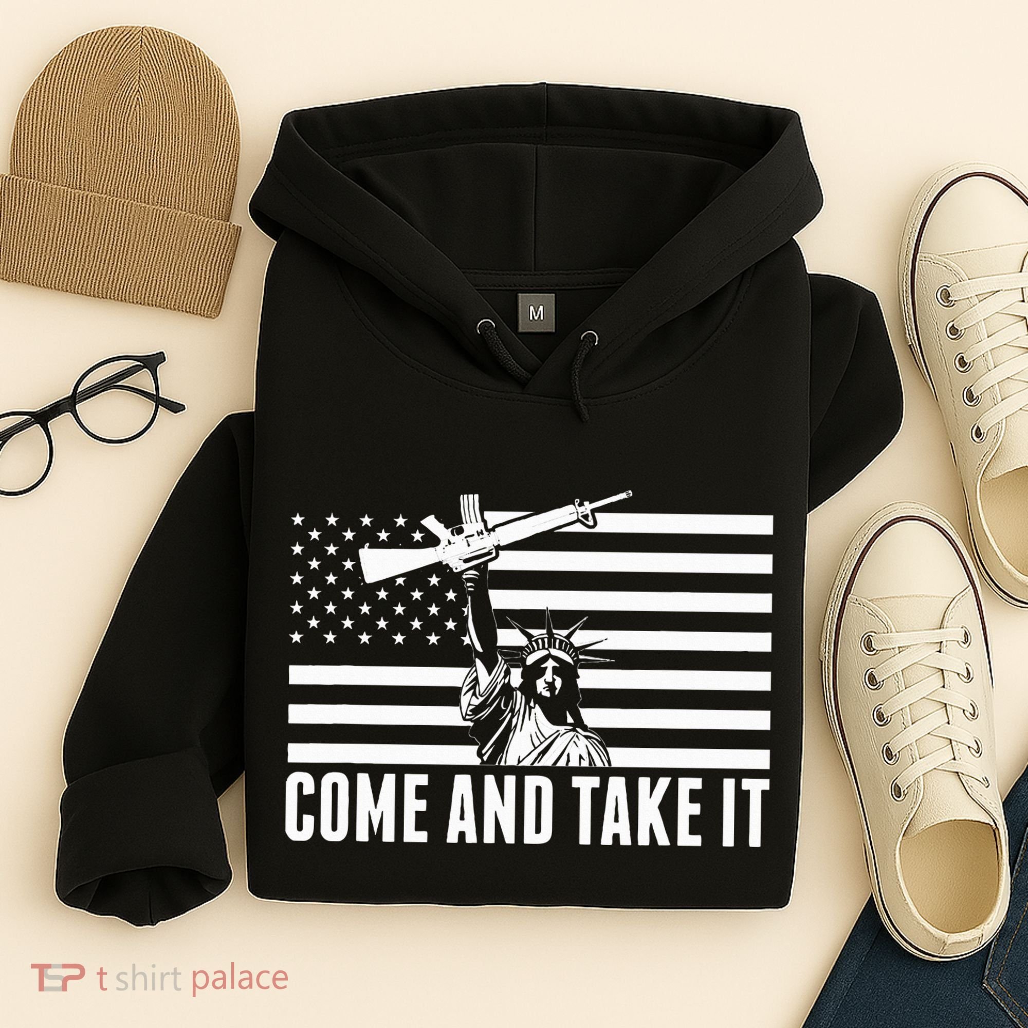 Anti Gun Control Ammo Flag T 2nd Amendment Hoodie