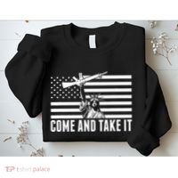Anti Gun Control Ammo Flag T 2nd Amendment Sweatshirt thumb 2