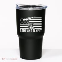 Anti Gun Control Ammo Flag T 2nd Amendment Tumbler thumb 0