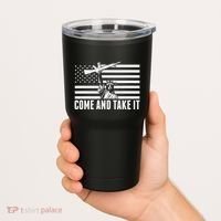 Anti Gun Control Ammo Flag T 2nd Amendment Tumbler thumb 2