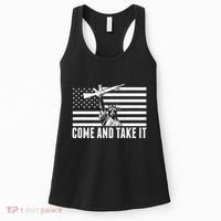 Anti Gun Control Ammo Flag T 2nd Amendment Women's Tank Top thumb 0