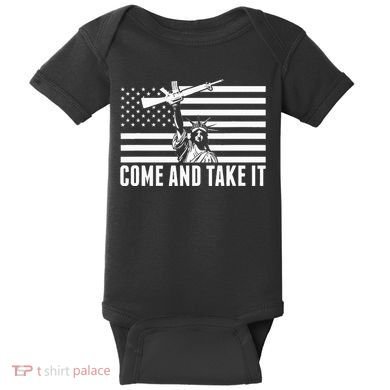 Anti Gun Control Ammo Flag T 2nd Amendment Baby Bodysuit