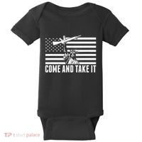 Anti Gun Control Ammo Flag T 2nd Amendment Baby Bodysuit thumb 0