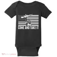 Anti Gun Control Ammo Flag T 2nd Amendment Baby Bodysuit thumb 0