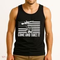 Anti Gun Control Ammo Flag T 2nd Amendment Tank Top thumb 3