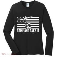Anti Gun Control Ammo Flag T 2nd Amendment Women's Long Sleeve Shirt thumb 0