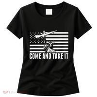 Anti Gun Control Ammo Flag T 2nd Amendment Women's T-Shirt thumb 0