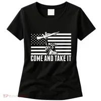 Anti Gun Control Ammo Flag T 2nd Amendment Women's T-Shirt thumb 0