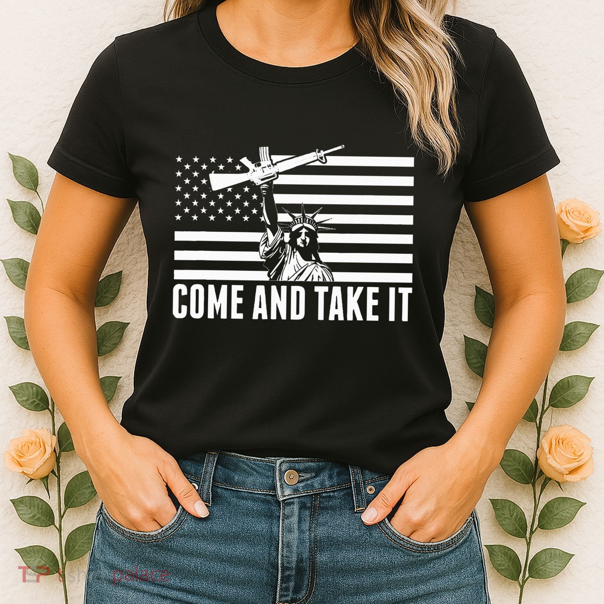 Anti Gun Control Ammo Flag T 2nd Amendment Women's T-Shirt