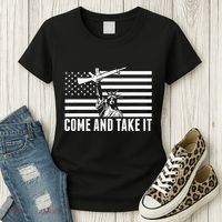 Anti Gun Control Ammo Flag T 2nd Amendment Women's T-Shirt thumb 3