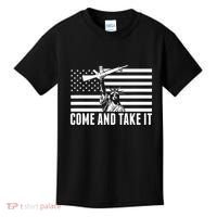 Anti Gun Control Ammo Flag T 2nd Amendment Kids T-Shirt thumb 0
