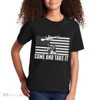 Anti Gun Control Ammo Flag T 2nd Amendment Kids T-Shirt thumb 2