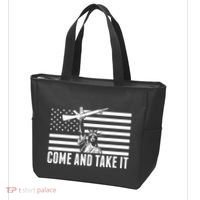 Anti Gun Control Ammo Flag T 2nd Amendment Tote Bag thumb 3
