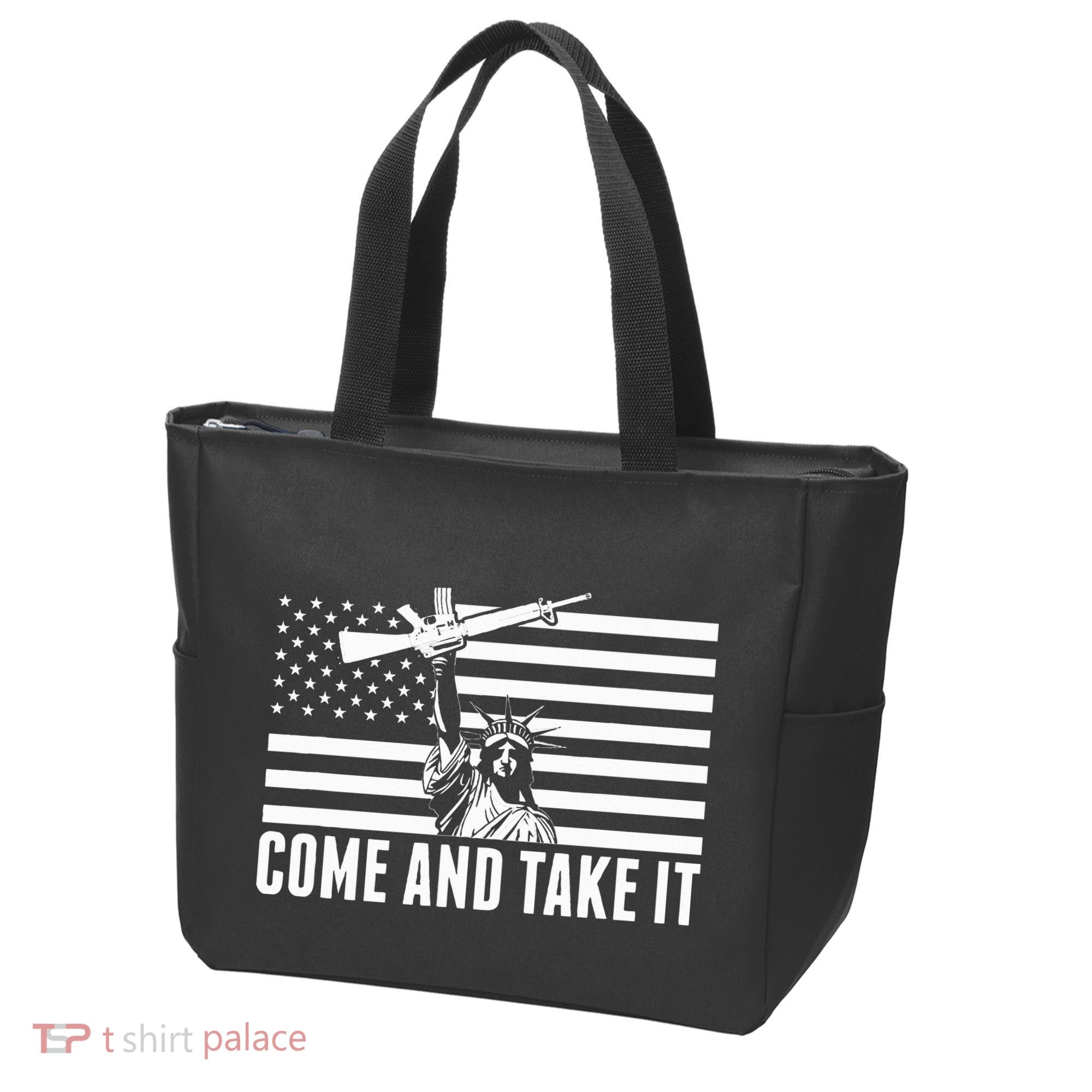 Anti Gun Control Ammo Flag T 2nd Amendment Tote Bag