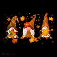 Autumn Gnome Cute Fall Lover Backpack thumb 2