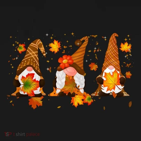 Autumn Gnome Cute Fall Lover Bucket Hat